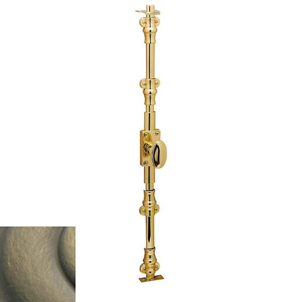 Baldwin Ornamental Antique Brass Cremone Bolts A - 8106.050.L7LK