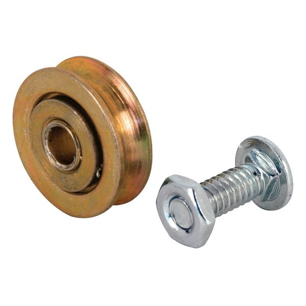 Prime-Line Prime-Line 1 in. D X 5/16 in. L Mill Steel Roller Assembly 2 pk - 111894