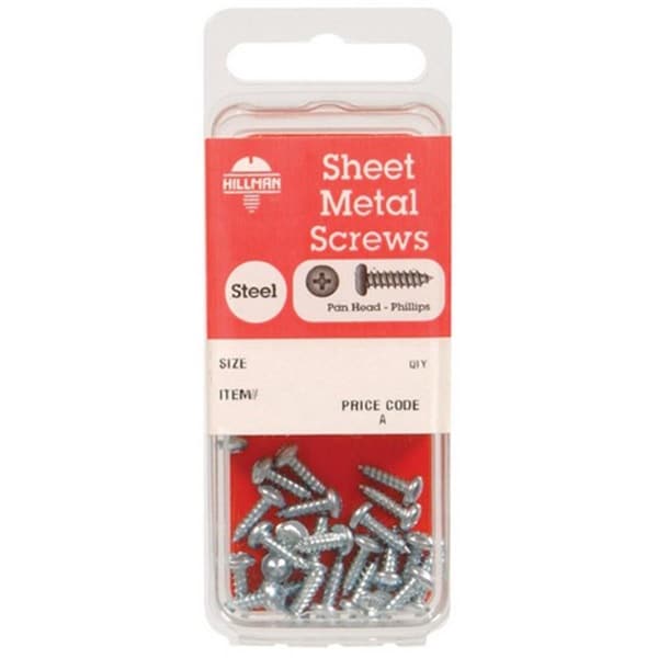 Hillman 5397 4 x 0.37 in. Metal Screw - pack of 10 - 6112460