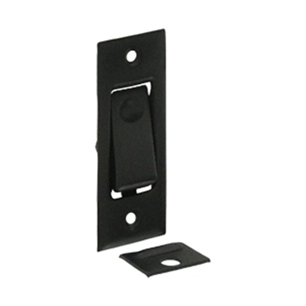 Patioplus Jamb Pocket Door Bolts, Black, Solid - PA2667177