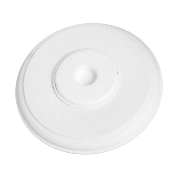 National Hardware National Hardware Plastic White Wall Door Stop Mounts to wall 5-3/8 in. - N246-041