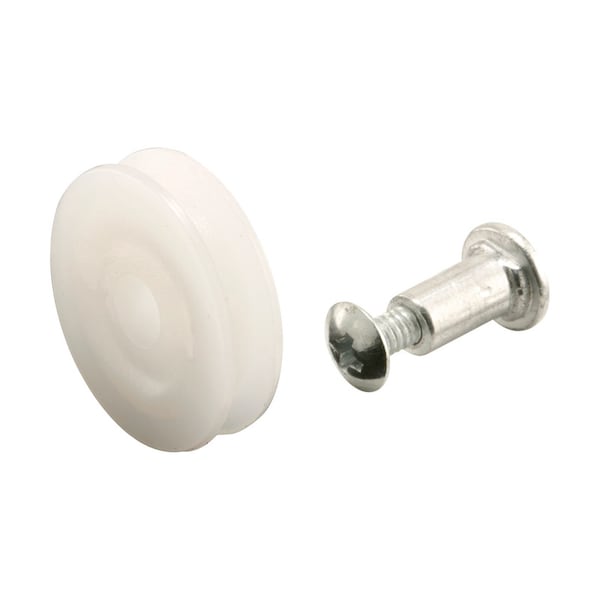 Prime-Line Prime-Line 1 in. D X 7/32 in. L Nylon Roller Assembly 2 pk - 11116