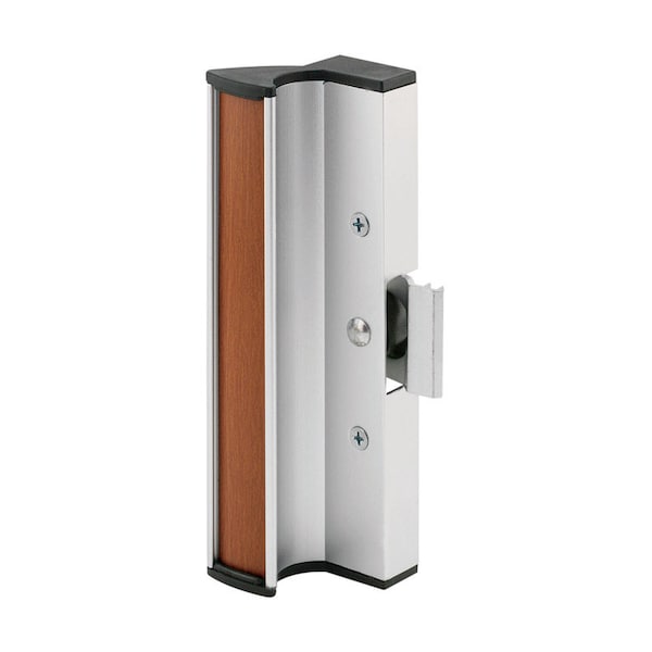 Prime-Line Prime-Line Wood Tone Aluminum Outdoor Patio Door Handle Set - 14538
