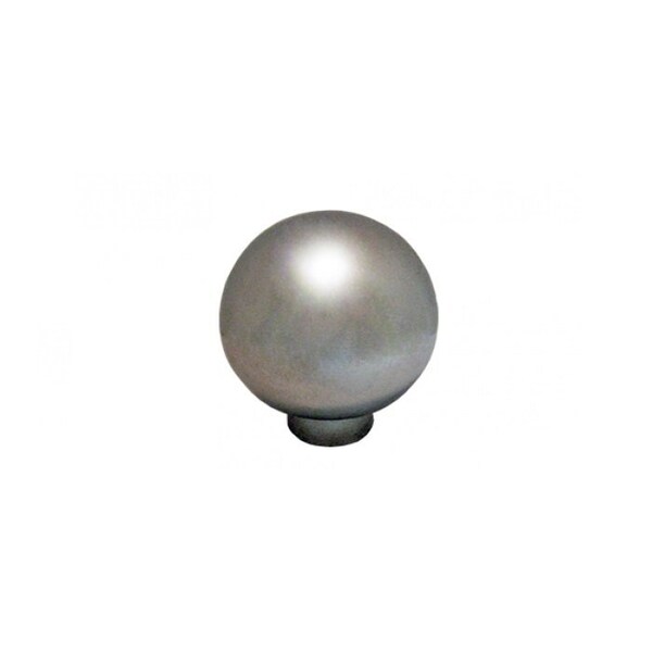 Cal-Royal Bi-Fold Ball Knob, 1-1/4 Width, 1-3/8 Height, 1-5/8, 1-7/8 and 2 Screws, US26D Satin Chrome - BK14-26D
