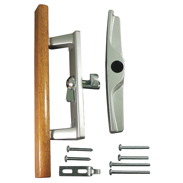 Zoro Select Handle Set, Wood/Zinc, 9" L x 4-1/2" H - 13-104