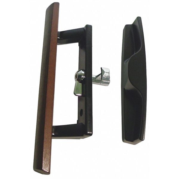 Zoro Select Handle Set, Wood/Zinc, 8-1/2" L x 4-1/2" H - 13-106X