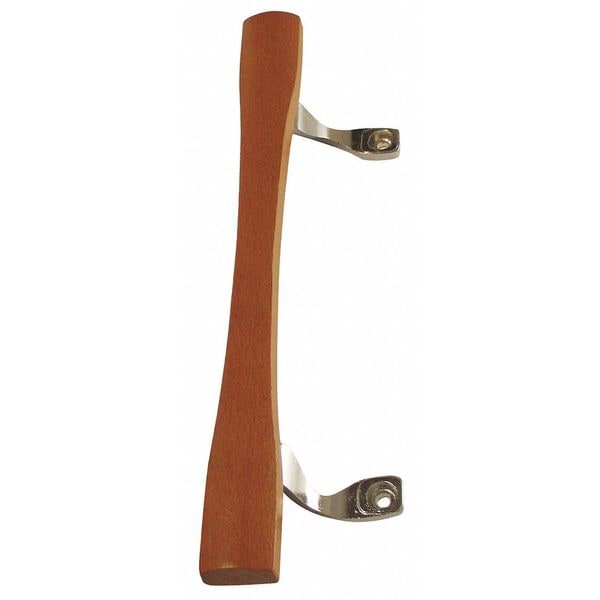 Zoro Select Handle Set, Wood/Zinc, 10" L x 2" H - 13-109