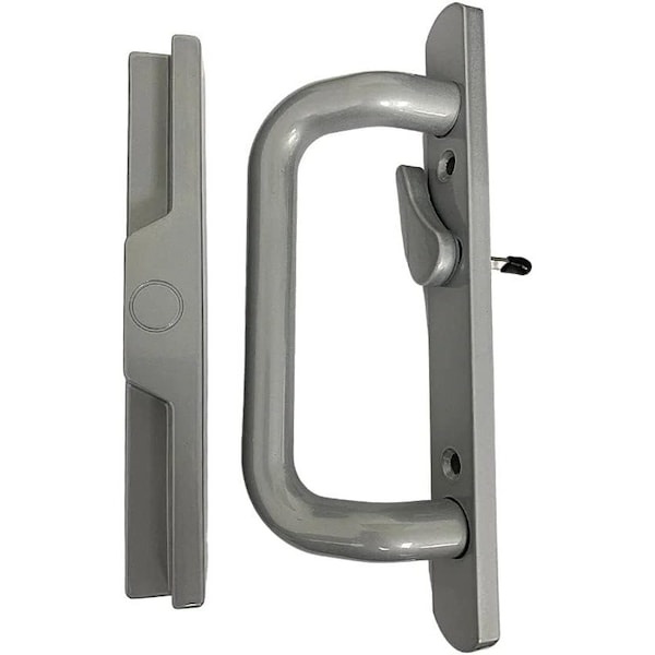 G.A.S. Hardware Off-Set Handle Set for Sliding Glass Patio Doors - DH-204-S