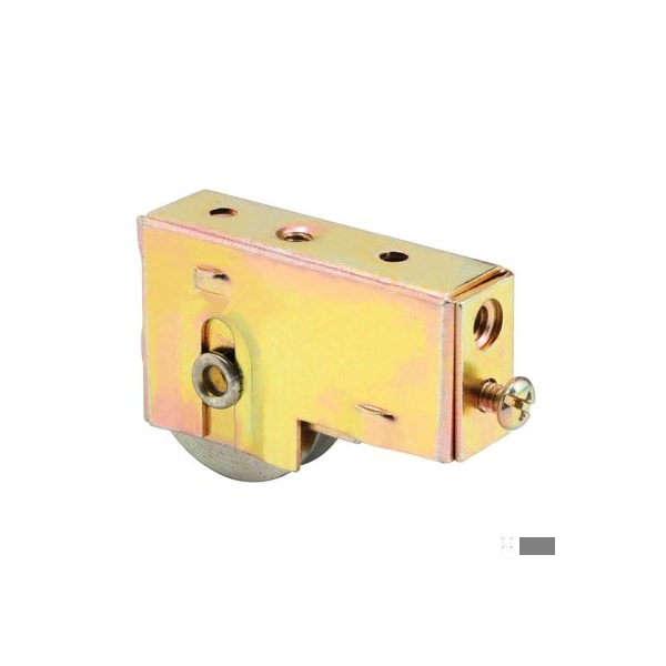 Prime-Line 1-1/2 in. Steel Ball Bearing, Plain Back, Roller Assembly, for Fleetwood (Single Pack) - D 1537