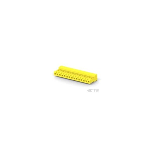 Te Connectivity 15P MTA156 CONN ASSY 20AWG YEL - 4-640427-5