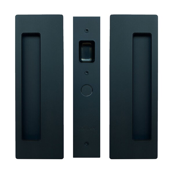 Richelieu CL400 Cavity Sliders Magnetic Pocket Door Handle, Privacy, Satin Nickel - CL400A0429