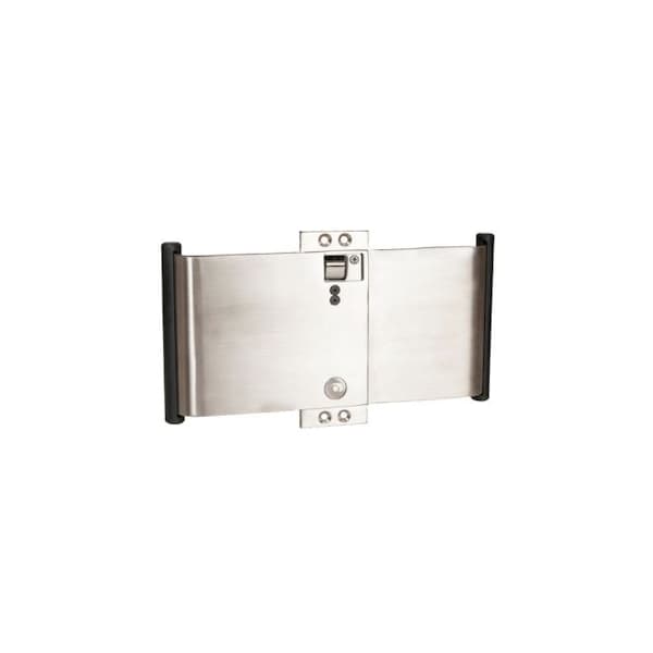 Trimco LH ADA Full Privacy Pocket Door Pull Emergency Key SC Satin SS - 1069FP-LH.626/630