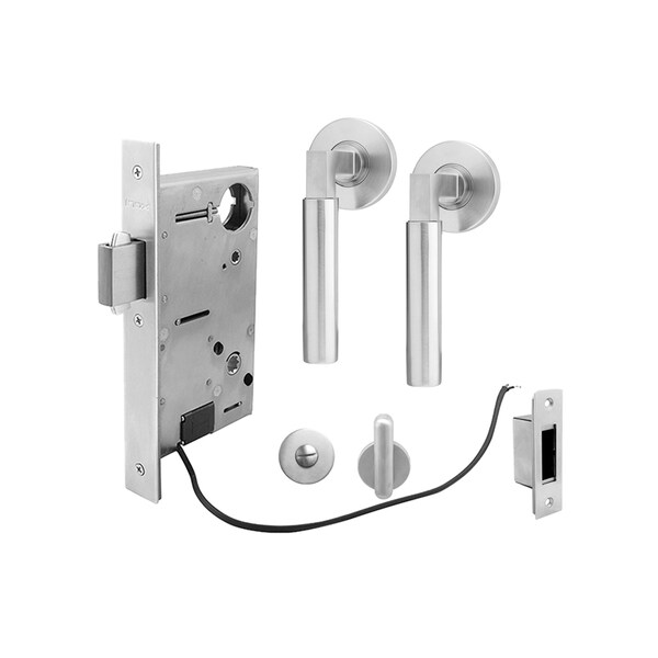 Inox 9740 Sliding Door Privacy 221 Aurora 2-3/4" Backset 32D RH - XGT221-PD9740-32D-RH