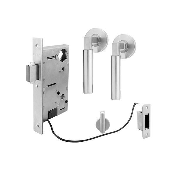 Inox 9760 Sliding Door Patio 221 Aurora 2-3/4" Backset 32D LH - XGT221-PD9760-32D-LH