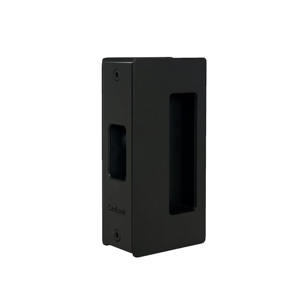 Richelieu CL200 Cavity Sliders Magnetic Pocket Door Handle, Privacy, Matte Black - CL205A0006
