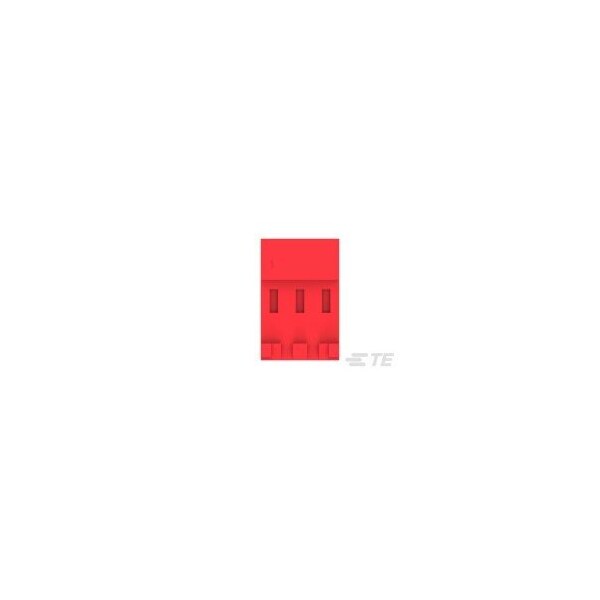 Te Connectivity 03P MTA156 CONN ASSY 22AWG RED - 3-643819-3