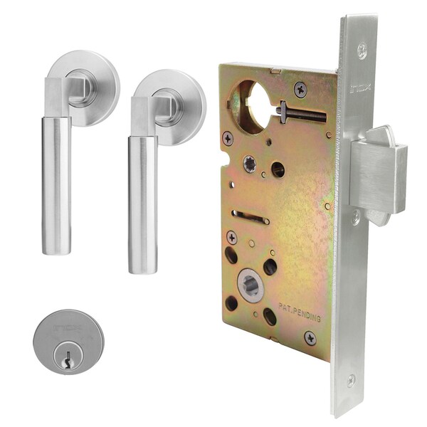 Inox 9570 Sliding Door Classroom 221 Aurora 2-1/2" Backset 32D RH - XGT221-PD9570A-32D-RH