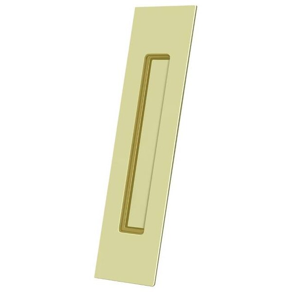 Deltana Flush Pull, 10" X 2-1/4" X 3/4" Bright Brass - FP10225U3