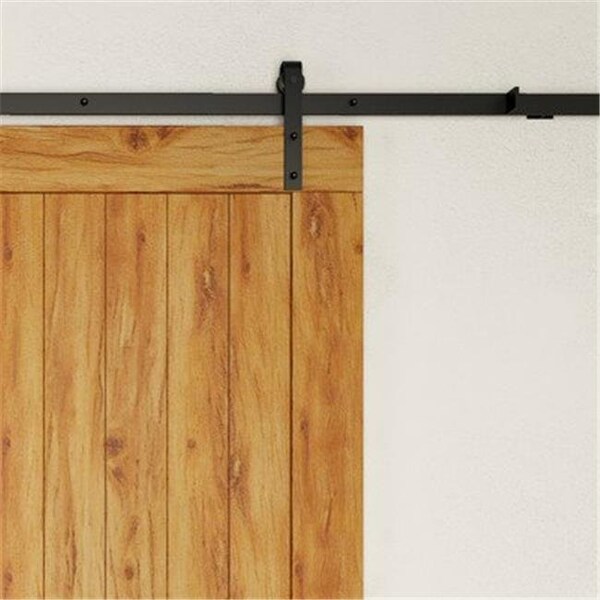 The Delaney The Delaney BD1064 1000 Series 6 ft. Barn Door Hardware - Black - BD1064