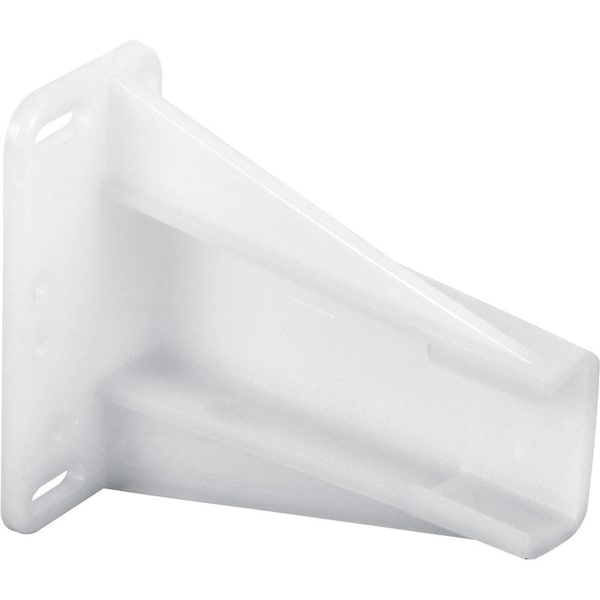 Prime-Line Prime-Line 2-3/4 in. L Plastic Ball-Bearing Rollers Drawer Slides Track Bracket 2 pk - 221694