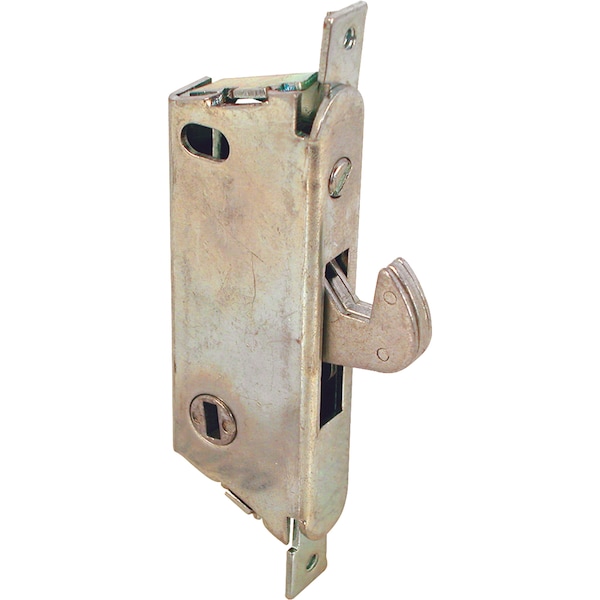 Prime-Line 3-11/16 in., Mortise Lock with Vertical Keyway, Round Faceplate Single Pack - E 2009