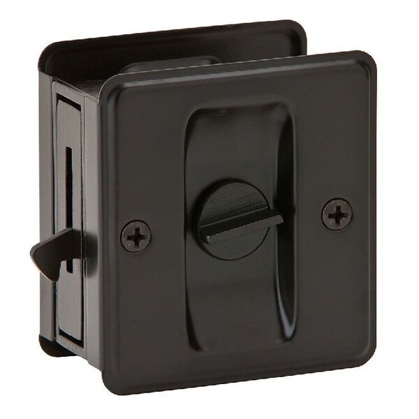 Ives Commercial Solid Brass Privacy Sliding Door Pull Oil Rubbed Bronze Finish - 991B613