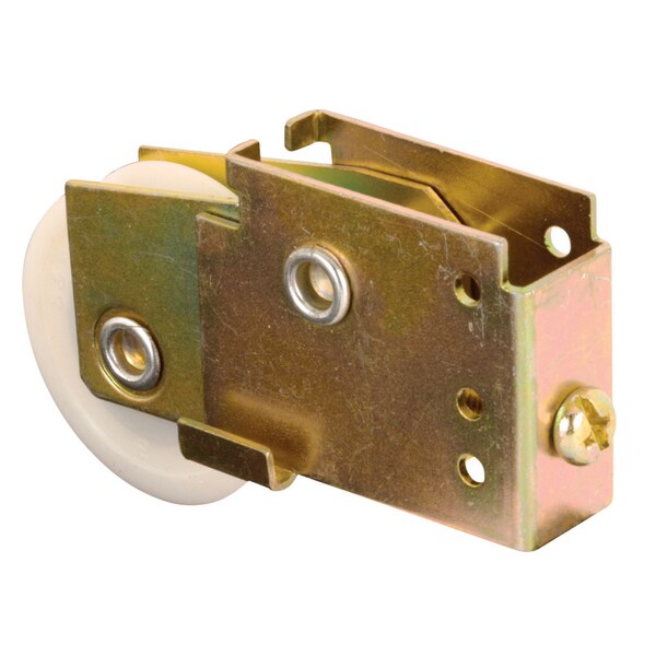 Prime-Line Prime-Line 1-1/2 in. D X 5/16 in. L Mill Plastic/Steel Mirror Door Bottom Roller 1 pk - 161771