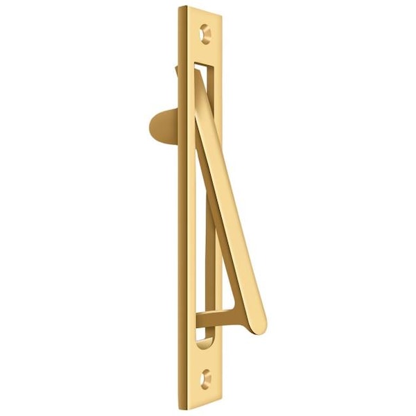 Deltana Edge Pull Heavy Duty, 6-1/4" Lifetime Brass - EP6125CR003