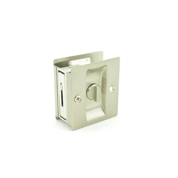 Trimco Privacy Pocket Door Lock Square Cutout for 1-3/8" Thick Door - 1065.619