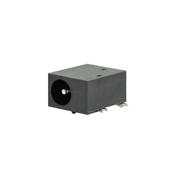 Cui Devices Dc Power Connectors 1.0 X 3.9 Mm, 3.5 A, Horizontal, Surface Mount (Smt), Dc Power Jack Connector - PJ-014CH-SMT-TR