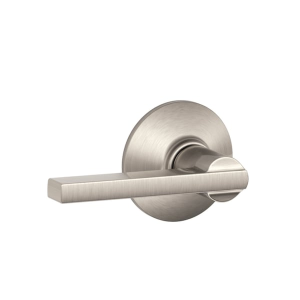 Schlage Schlage Latitude Satin Nickel Passage Lever Right or Left Handed - F10VLAT619