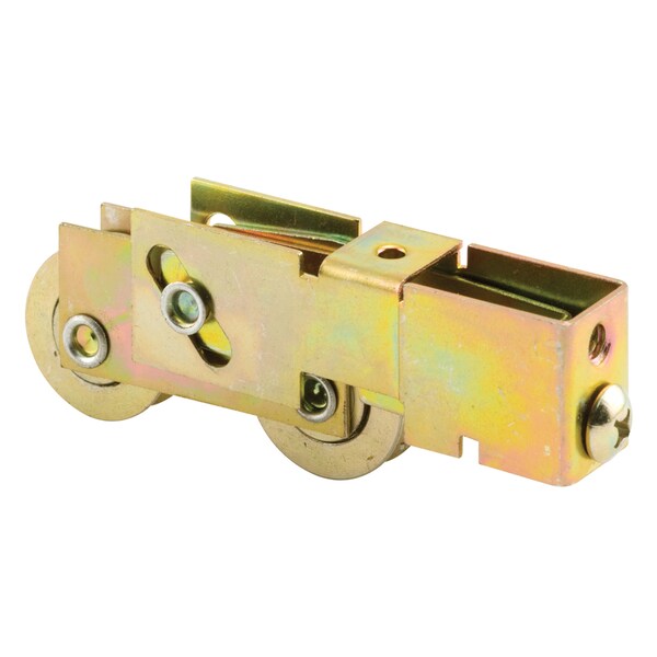 Prime-Line 1-1/8 in., Steel Ball Bearing, Tandem Roller Assembly - D 1791