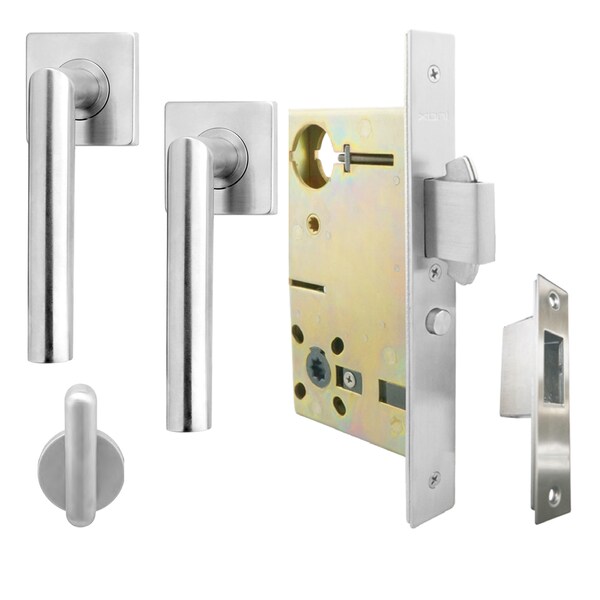 Inox 9660 Sliding Door Patio 205 Frankfurt 2-1/2" Backset 32D RH - XGS205-PD9660A-32D-RH