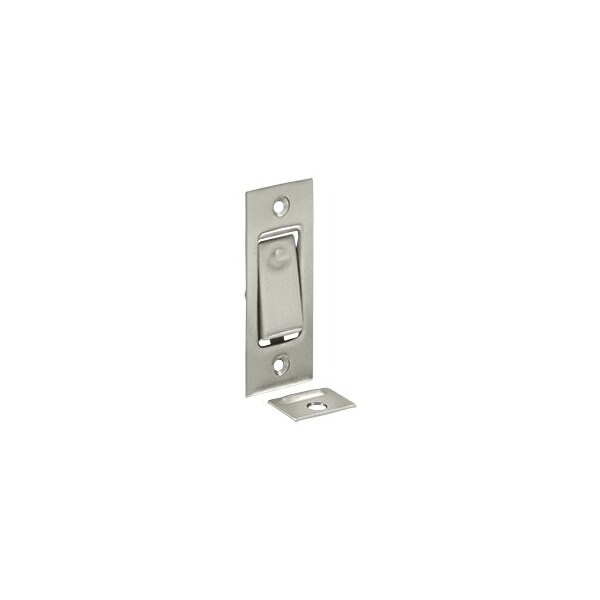 Deltana PDB42U15 Pocket Door Jamb Bolt Brushed Nickel, 10PK - PDB42U15-XCP10