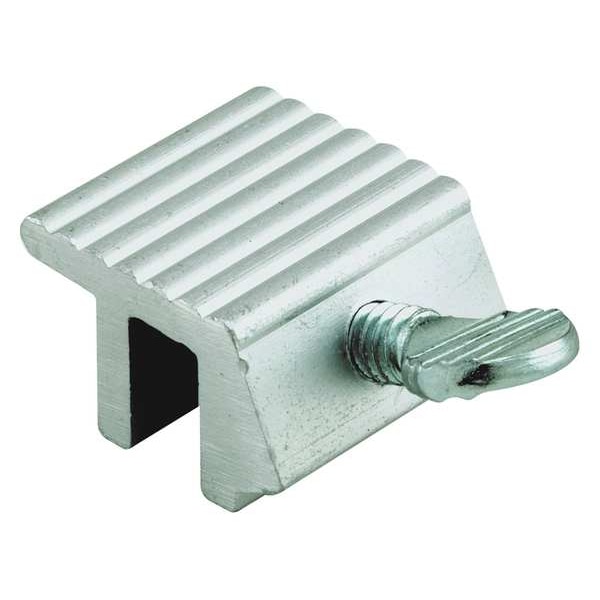 Primeline Tools Sliding Window Lock, 1 in., Heavy Duty, Extruded Aluminum, Mill Finish (4 Pack) - MP4000