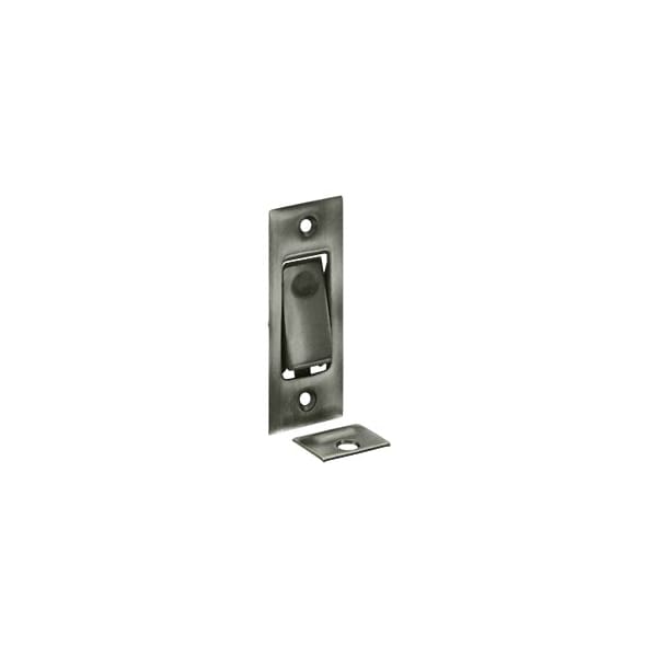 Deltana PDB42U15A Pocket Door Jamb Bolt Antique Nickel, 10PK - PDB42U15A-XCP10