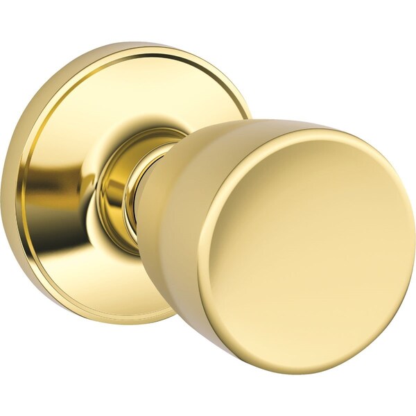 Dexter By Schlage Bright Brass Hall & Closet Door Knob - J10VBYR605