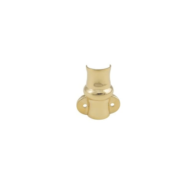 Baldwin Ornamental Unlacquered Brass Cremone Bol - 8106.031.CVR