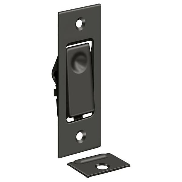 Deltana Pocket Door Bolts, Jamb Bolt Oil Rubbed Bronze - PDB42U10B