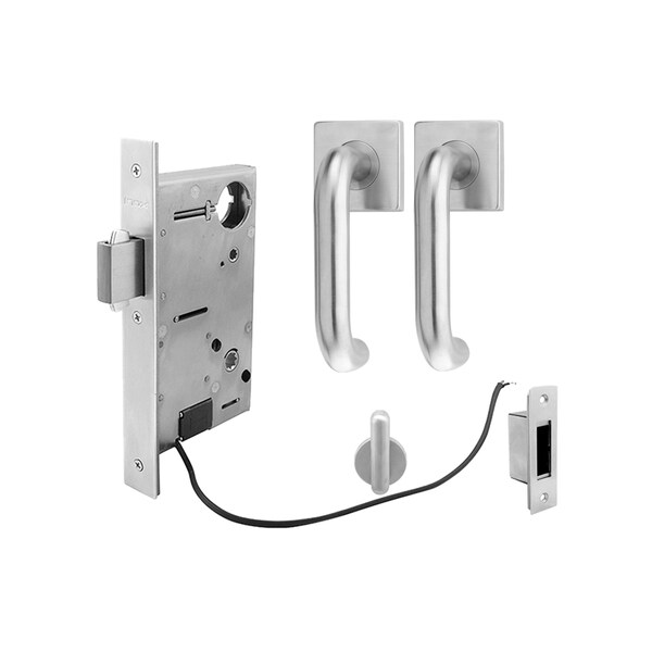 Inox 9760 Sliding Door Patio 202 Munich 2-3/4" Backset 32D RH - XGS202-PD9760-32D-RH