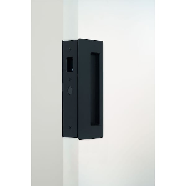 Richelieu CL400 Cavity Sliders Magnetic Pocket Door Handle, Privacy, Satin Chrome - CL400A0428