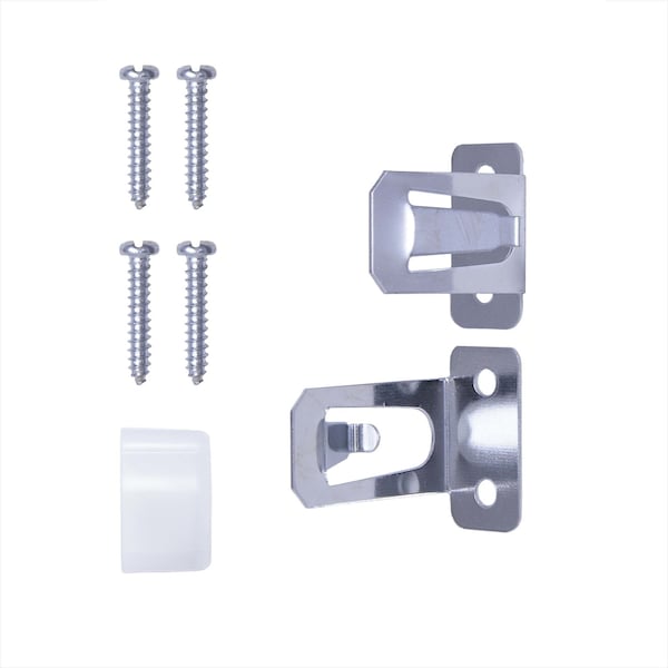 Kenney Mfg Kenney White Lockseam Curtain Rod 28 in. L X 48 in. L - KN653