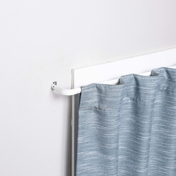 Kenney Mfg Kenney White Lockseam Curtain Rod 28 in. L X 48 in. L - KN653