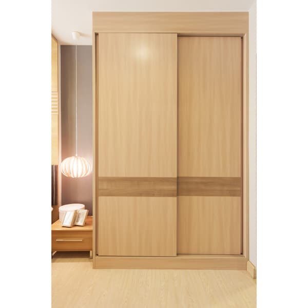 Richelieu 48 in 1210 mm Bypass Door Hardware Kit, Zinc and Brass - 14648BC