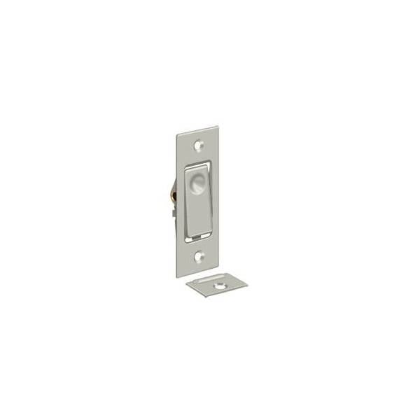 Deltana Pocket Door Bolts, Jamb Bolt Satin Nickel - PDB42U15