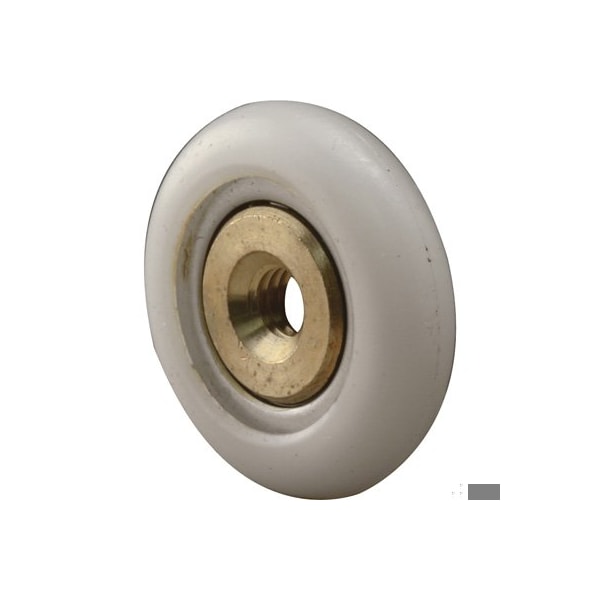 Prime-Line 3/4 in. Round Narrow Roller, Tub Enclosure Rollers (2 Pack) - M 6206