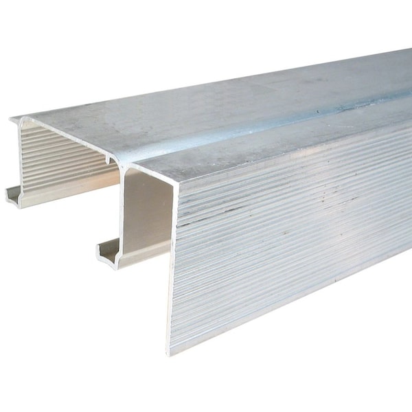 Johnson Hardware Johnson Hardware 48 in. L Mill Silver Aluminum By-Pass Fascia Track 1 pk - 2200F048