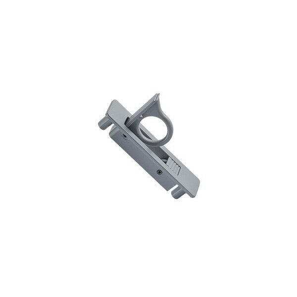 Southco Concealed Pull, Small Size, Zinc Alloy, Powder Coated, Silver - 67-14