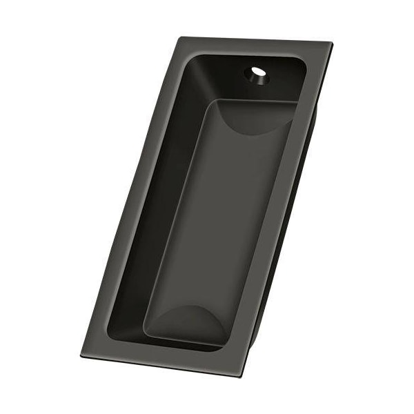 Deltana Flush Pull, Large, 3-5/8" X 1-3/4" X 1/2" Oil Rubbed Bronze - FP227U10B