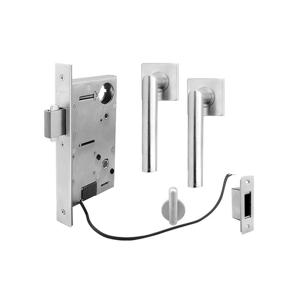 Inox 9760 Sliding Door Patio 205 Frankfurt 2-3/4" Backset 32D RH - XGS205-PD9760-32D-RH